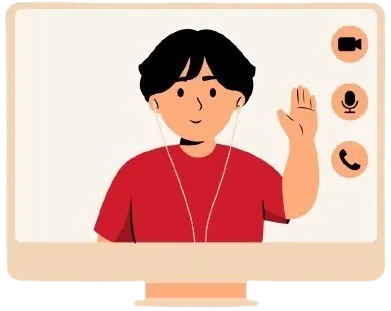 Student looking for English classes and free resources